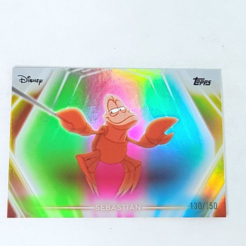 Sebastian Topps 2026 Disney Neon Holo Parallel Refractor Limited 130/150